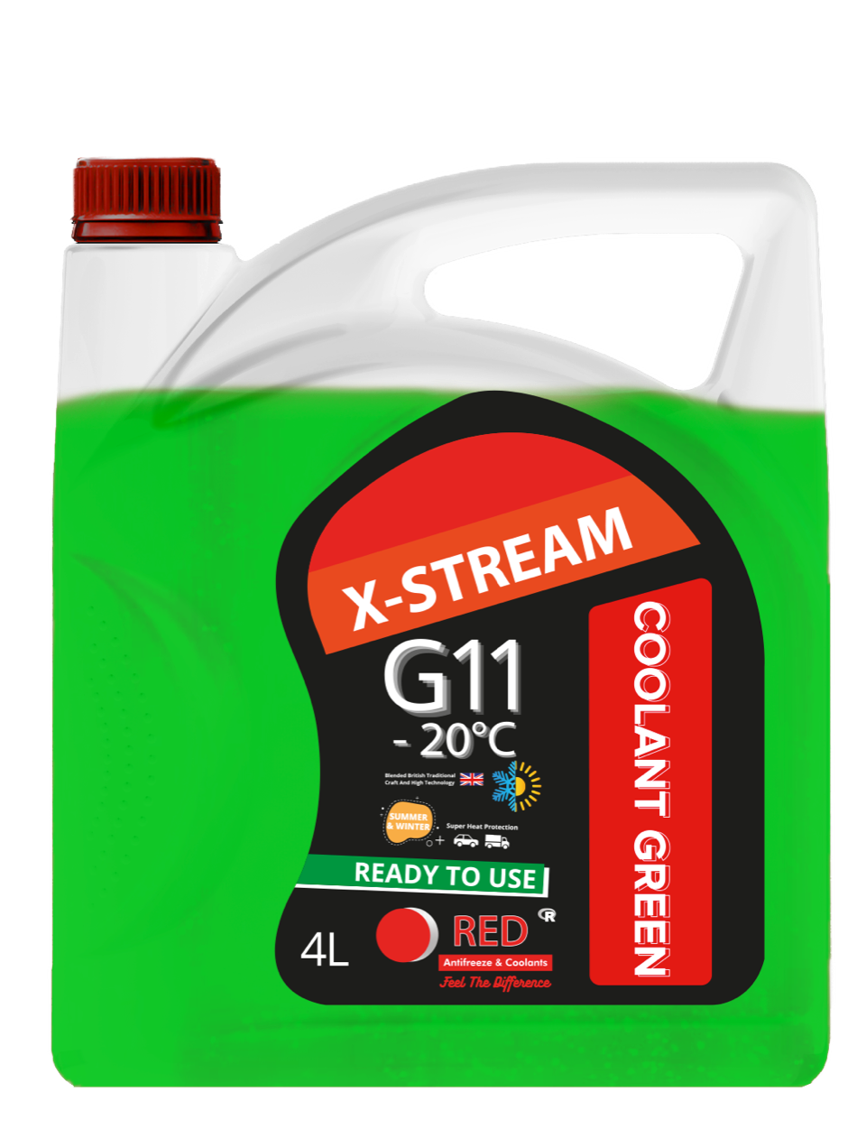 G11 GREEN -20°C READY TO USE 4L