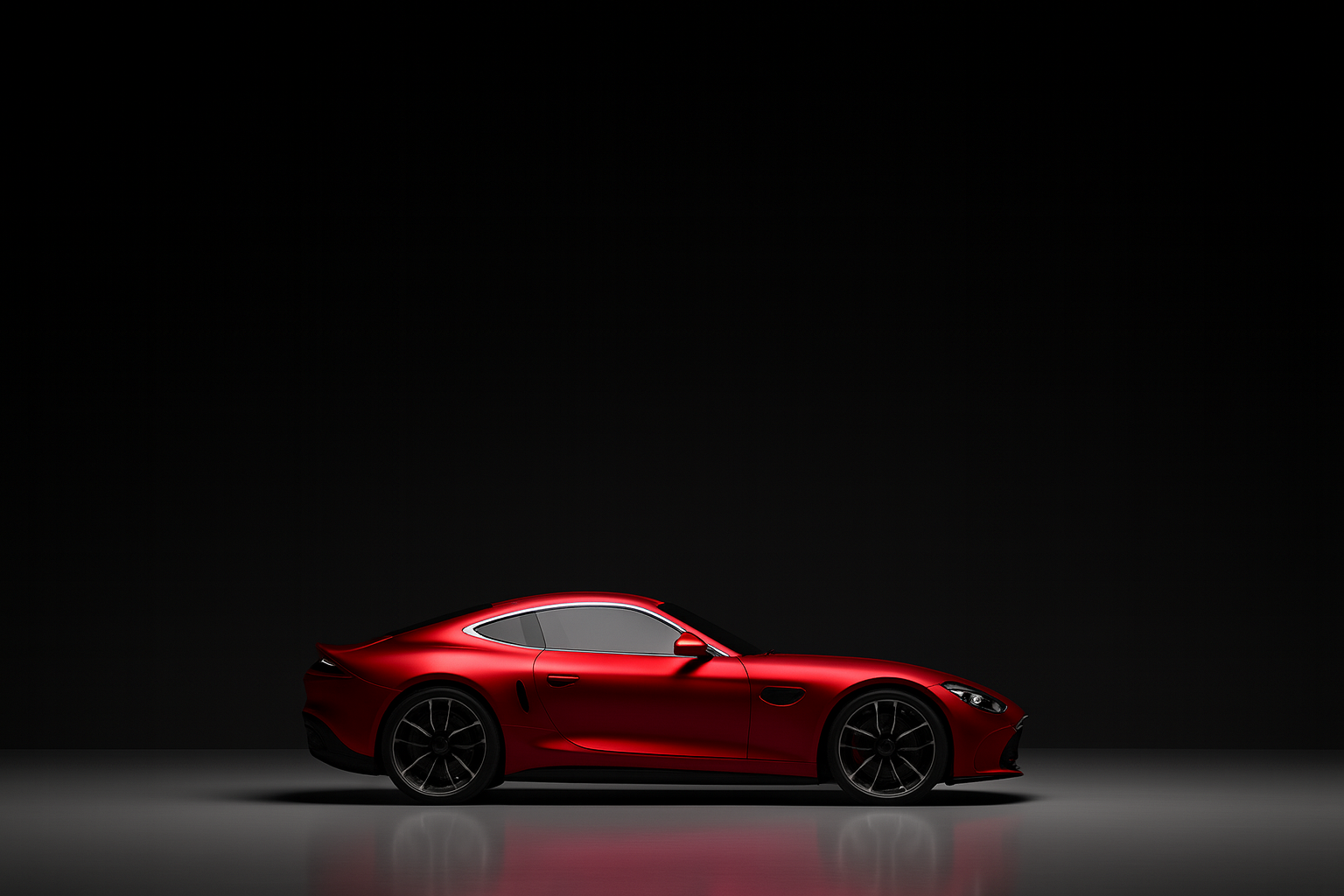 Red sports car